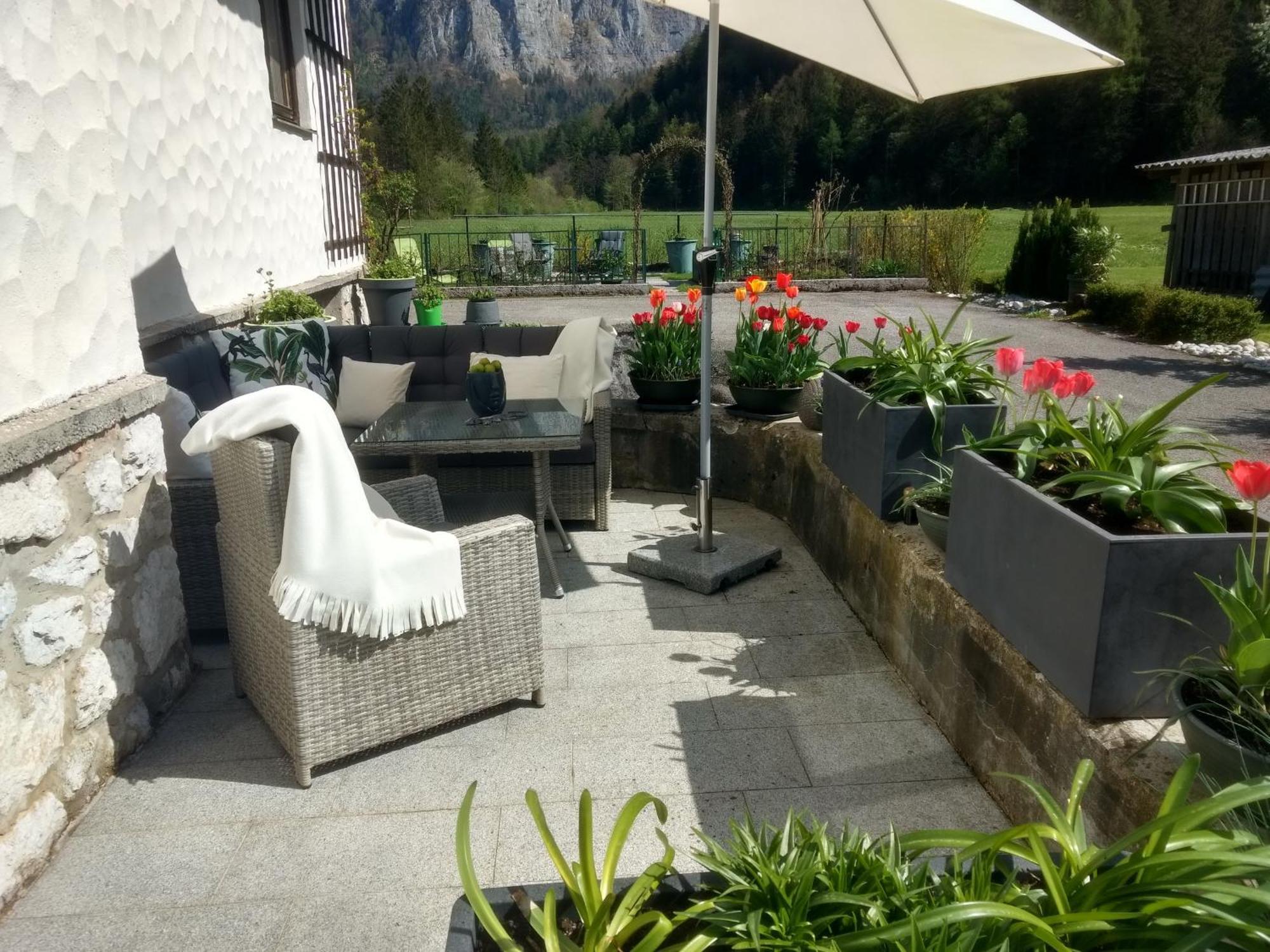 Haus Alpenblick Apartamento Obertraun Exterior foto